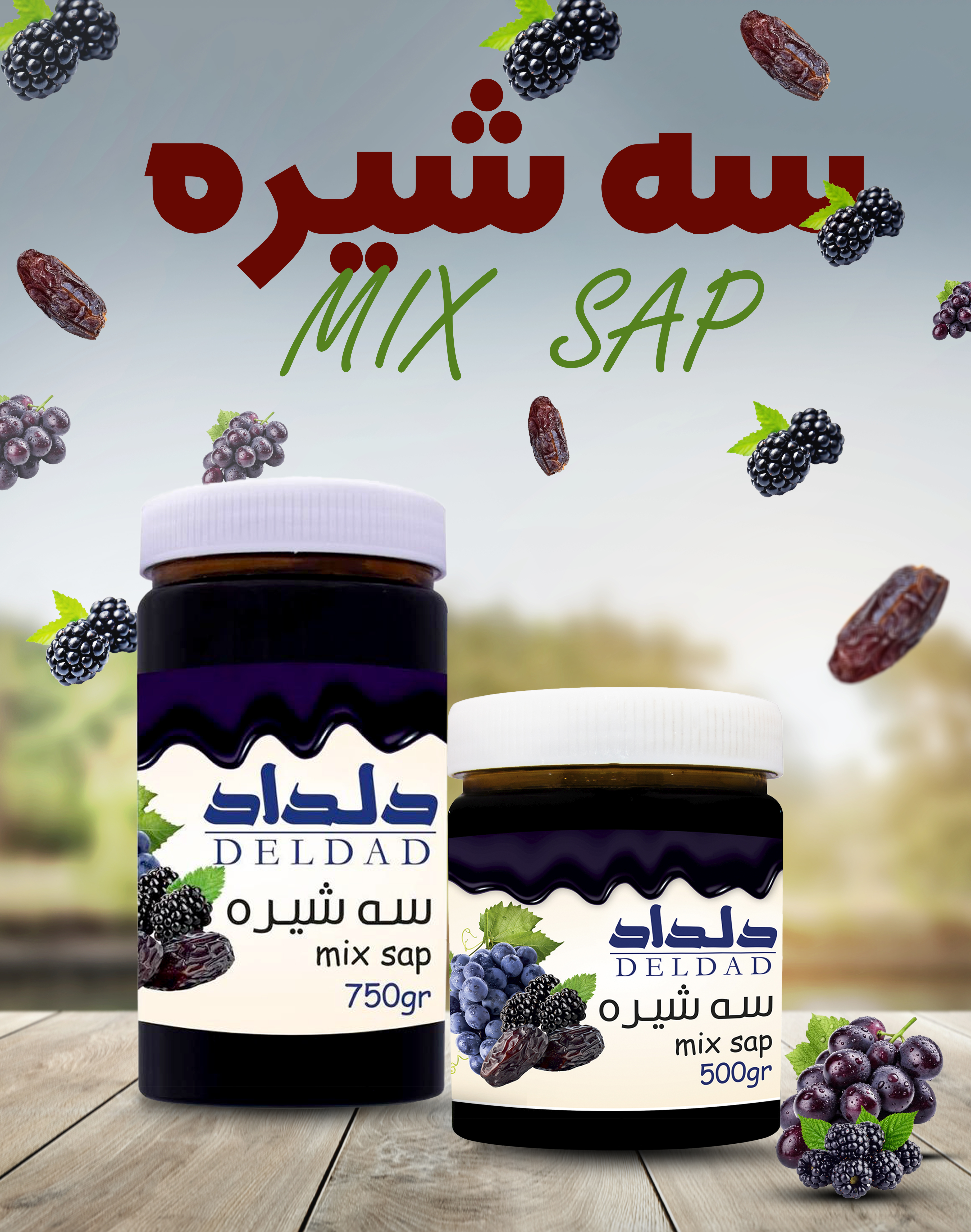 سه شیره 750 گرم باجیکا